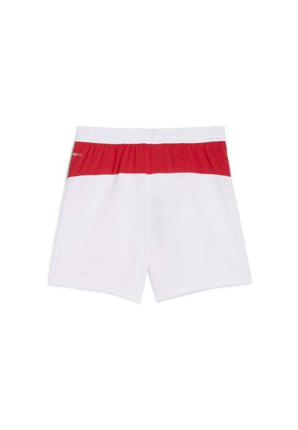 Puma - Młodzieżowe szorty AC Milan 25/26 PUMA White. Kolor: biały. Materiał: tkanina. Sport: piłka nożna