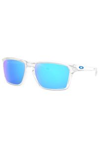Męskie okulary przeciwsłoneczne Oakley® Sylas w kolorze niebieskim. Kolor: wielokolorowy, niebieski, zielony
