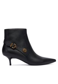 Pinko - PINKO Botki Gloria 14 SD0367 P087 Czarny. Kolor: czarny. Materiał: skóra #1