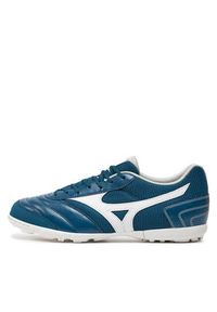 Mizuno Buty do piłki nożnej Mrl Sala Club Tf Q1GB2403 Niebieski. Kolor: niebieski. Materiał: skóra #3