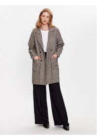 Fransa Marynarka 20611625 Zielony Regular Fit. Kolor: zielony. Materiał: bawełna, syntetyk
