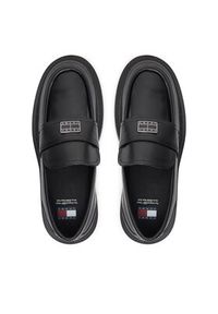 Tommy Jeans Loafersy EN0EN02602 Czarny. Kolor: czarny. Materiał: skóra