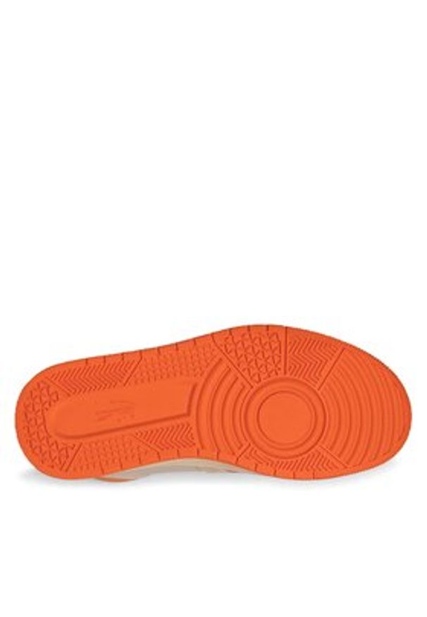 Lacoste Sneakersy L001 Mid 223 3 Sfa Pomarańczowy. Kolor: pomarańczowy. Materiał: skóra