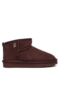 Liu Jo Śniegowce Jil 01 SF5099 PX002 Bordowy. Kolor: czerwony. Materiał: zamsz, skóra