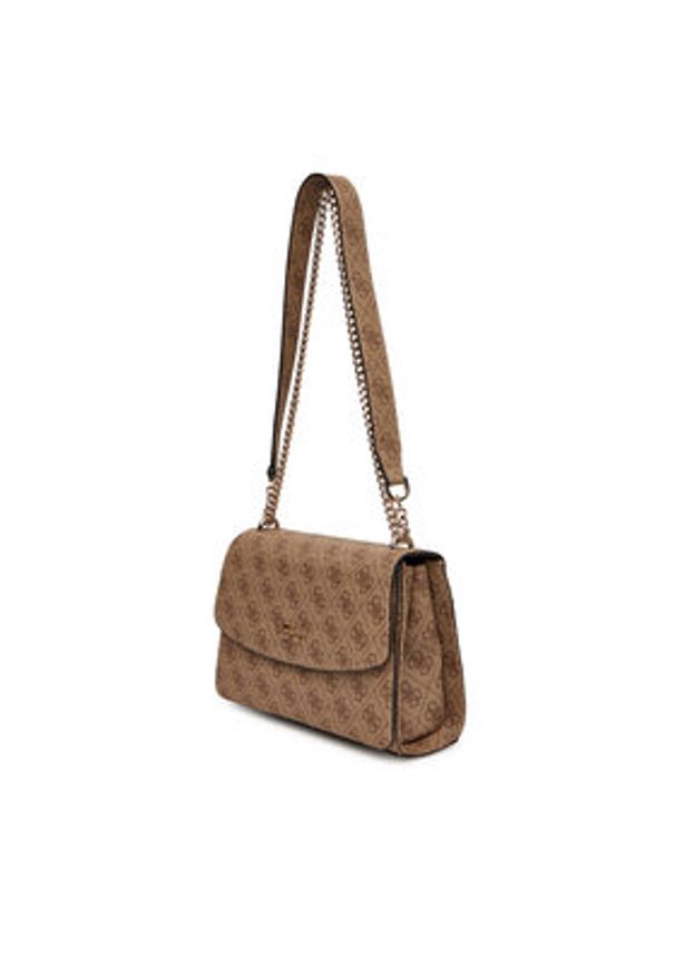 Guess Torebka Calista HWSG73 34210 Brązowy. Kolor: brązowy. Materiał: skórzane