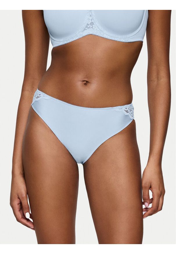 Triumph Figi klasyczne Amourette 10210688 Błękitny. Kolor: niebieski. Materiał: syntetyk