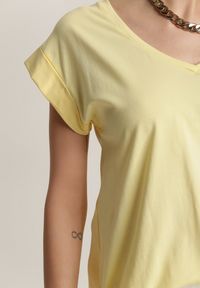 Renee - Żółty T-shirt Savarelsa. Kolor: żółty #5