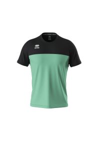 ERREA - Koszulka dziecięca Errea Brandon. Kolor: niebieski, wielokolorowy, czarny. Materiał: materiał #1