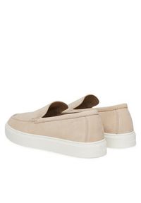Calvin Klein Półbuty Hybrid Moccasin Nu HM0HM01902 Beżowy. Kolor: beżowy. Materiał: skóra #4