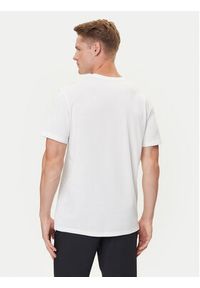 Under Armour T-Shirt Ua Logo Emb 1373997 Biały Relaxed Fit. Kolor: biały. Materiał: bawełna #5