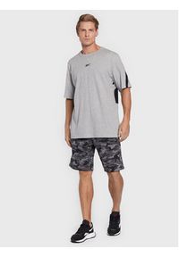 Reebok T-Shirt Brand Proud HS6845 Szary Loose Fit. Kolor: szary. Materiał: bawełna #4