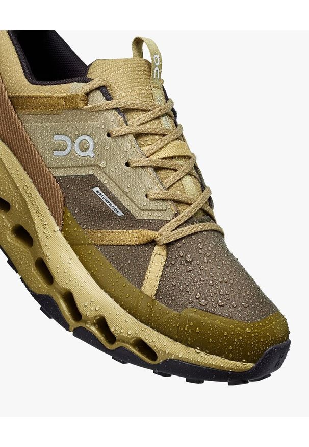 On - Sneakersy damskie ON CloudhorizON Waterproof Safari | Olive. Okazja: na co dzień, na spacer, do pracy. Kolor: zielony. Sport: turystyka piesza
