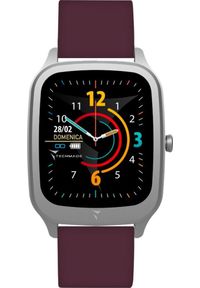 Smartwatch Techmade Smartwatch męski Techmade TM-VISION-DRED czerwony pasek. Rodzaj zegarka: smartwatch. Kolor: czerwony