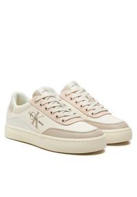 Calvin Klein Jeans Sneakersy Classic Cupsole Low Lace Lth Ml YW0YW01527 Różowy. Kolor: różowy. Materiał: skóra #2