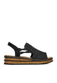 Rieker Sandały CEO-62941-00 Czarny. Kolor: czarny. Materiał: skóra #1