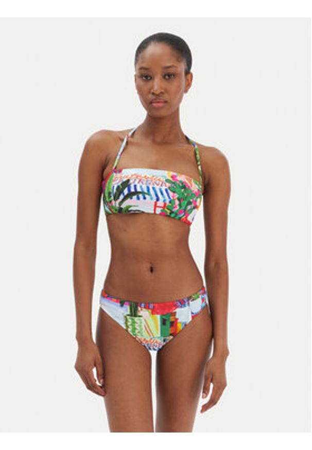 Seafolly Góra od bikini La Boca 31448-286 Kolorowy. Materiał: syntetyk. Wzór: kolorowy