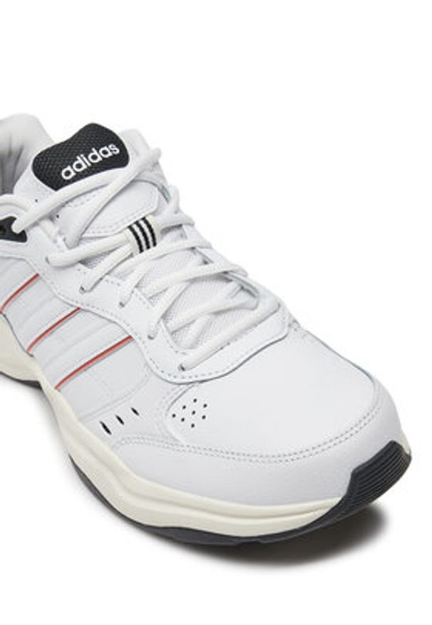 Adidas - adidas Buty na siłownię Strutter IH4904 Biały. Kolor: biały. Materiał: skóra. Sport: fitness