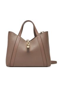 Furla Torebka Goccia S WB01789 BX3353 KH 3624S Beżowy. Kolor: beżowy. Materiał: skórzane