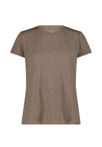 Koszulka damska turystyczna CMP 34N6796. Kolor: żółty, wielokolorowy, pomarańczowy. Sport: turystyka piesza #1