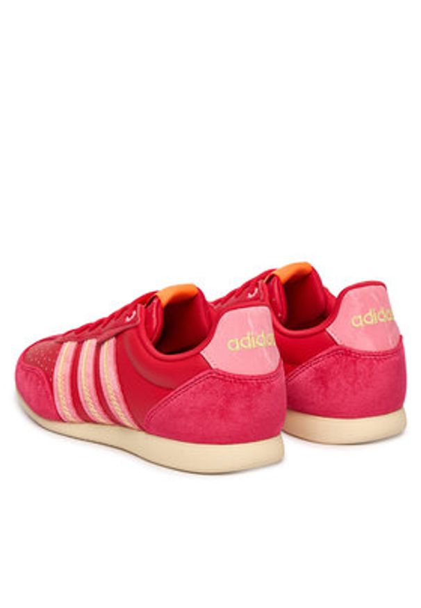 Adidas - adidas Sneakersy Barreda Lo KI3362 Czerwony. Kolor: czerwony. Materiał: skóra