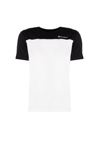 Champion T-Shirt | 217855 | Mężczyzna | Czarny, Biały. Kolor: biały, wielokolorowy, czarny. Materiał: bawełna. Długość rękawa: krótki rękaw. Wzór: nadruk #3