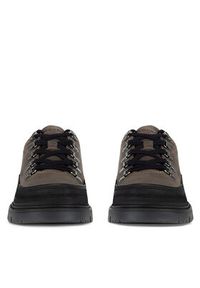 Badura Półbuty DAVID-01 MI08 Szary. Kolor: szary. Materiał: nubuk, skóra #4