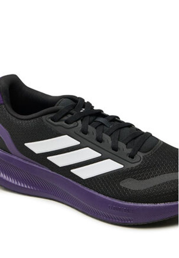 Adidas - adidas Buty do biegania Runfalcon 5 W JI3980 Czarny. Kolor: czarny. Materiał: materiał