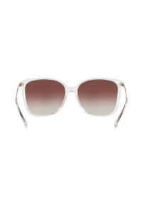 Michael Kors okulary przeciwsłoneczne damskie kolor biały. Kolor: biały #2