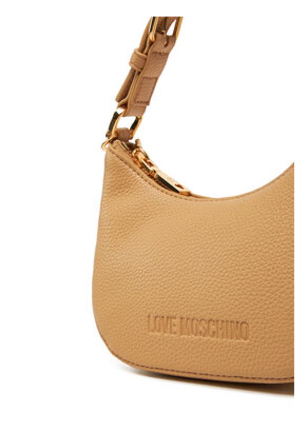 Love Moschino - LOVE MOSCHINO Torebka JC4019PP1MLT0105 Beżowy. Kolor: beżowy. Materiał: skórzane