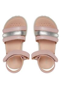 Geox Sandały J Sandal Haiti Girl J458ZD 000NF C8237 M Różowy. Kolor: różowy #5