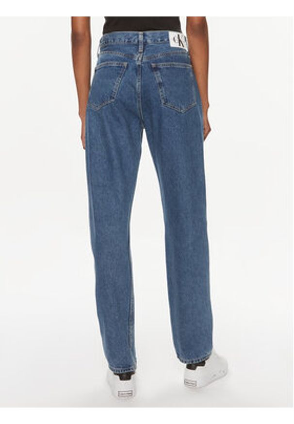 Calvin Klein Jeans Jeansy Authentic J20J222443 Granatowy Straight Fit. Kolor: niebieski