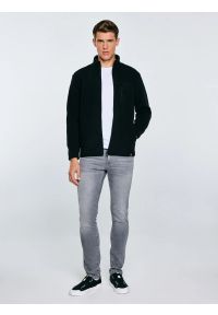 Big-Star - Bluza męska polarowa rozpinana czarna Malkom 906. Kolor: czarny. Materiał: polar. Sezon: jesień, lato, zima, wiosna #3