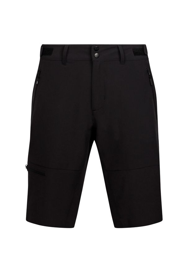 TRESPASS - Męskie Spodenki Ralf DLX Cargo Shorts. Kolor: czarny. Sport: turystyka piesza