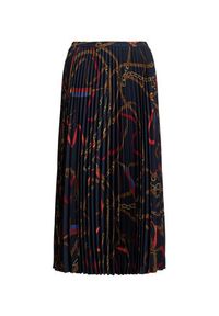 Lauren Ralph Lauren - LAUREN RALPH LAUREN Spódnica plisowana 200P03550001 Granatowy Regular Fit. Kolor: niebieski. Materiał: syntetyk #2