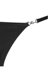 Karl Lagerfeld - KARL LAGERFELD Stringi B1W47048 Czarny. Kolor: czarny. Materiał: bawełna #3