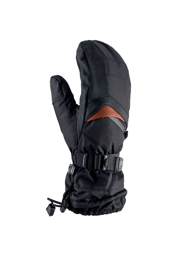 Rękawice narciarskie Viking Flow Freeride. Kolor: czarny. Sezon: zima. Sport: narciarstwo