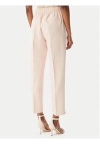 Maryley Spodnie materiałowe 26EB616/43PY Różowy jasny Regular Fit. Kolor: różowy. Materiał: syntetyk #4