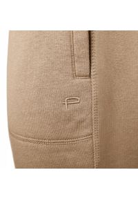 Miękkie i Wygodne Spodnie Dresowe - Pako Jeans - Beżowe. Kolor: brązowy, wielokolorowy, beżowy. Materiał: poliester, bawełna. Styl: sportowy