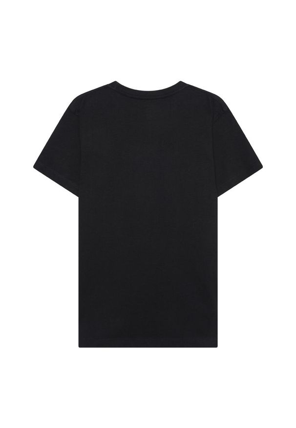 JUVENTUS FC - Koszulka dziecięca Juventus. Kolor: czarny. Materiał: bawełna. Sport: piłka nożna