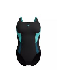 Strój kąpielowy jednoczęściowy damski na basen Speedo Shaping Solid. Kolor: czarny, niebieski, wielokolorowy