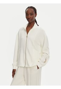 Liu Jo Sport Bluza TA5225 J4869 Écru Regular Fit. Materiał: syntetyk. Styl: sportowy #1