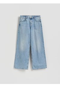 Reserved - Jeansy baggy fit - niebieski. Kolor: niebieski