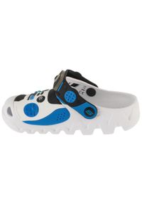 skechers - Klapki na basen chłopięce, Foamies: Zaggle - Hydro-Pointz. Kolor: biały. Sport: pływanie