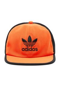 Adidas - adidas Czapka z daszkiem Ar Trucker Cap HL9335 Pomarańczowy. Kolor: pomarańczowy. Materiał: materiał