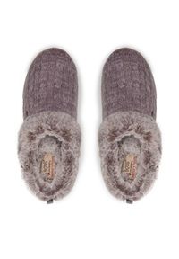 skechers - Skechers Kapcie Ice Angel 31204/MVE Fioletowy. Kolor: fioletowy. Materiał: materiał #3