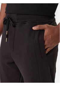 Versace Jeans Couture Spodnie dresowe 80GAAT00 CF01T Czarny Regular Fit. Kolor: czarny. Materiał: bawełna #2