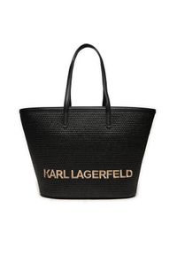 Karl Lagerfeld - KARL LAGERFELD Torebka 241W3027 Czarny. Kolor: czarny. Materiał: skórzane