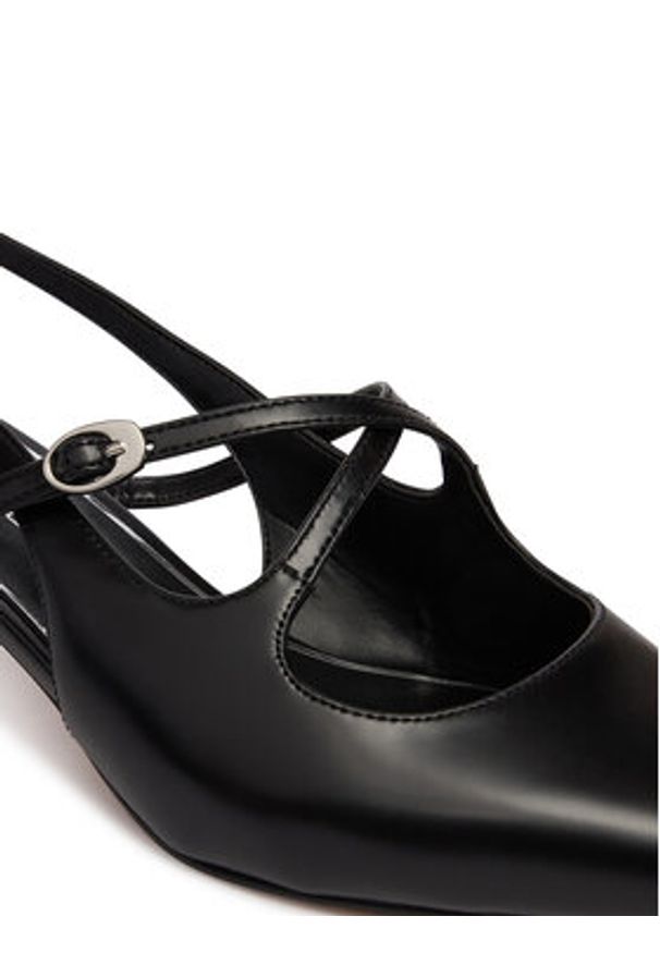 Guess Czółenka FLJCSR LEA05 Czarny. Kolor: czarny. Materiał: skóra