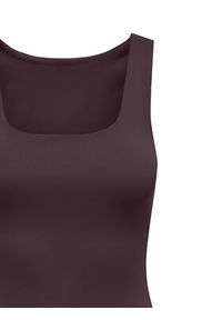 only - ONLY Top Lea 15278090 Fioletowy Regular Fit. Kolor: fioletowy. Materiał: syntetyk