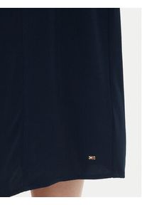 TOMMY HILFIGER - Tommy Hilfiger Sukienka koszulowa WW0WW45802 Granatowy Regular Fit. Kolor: niebieski. Materiał: wiskoza. Typ sukienki: koszulowe #3
